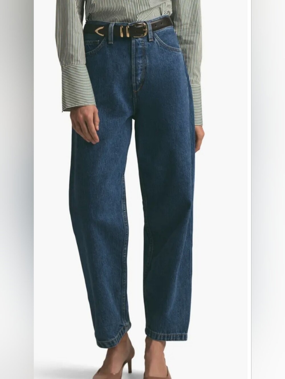 Favorite Daughter The Nikki Mid Rise Barrel Jeans